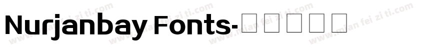 Nurjanbay Fonts字体转换